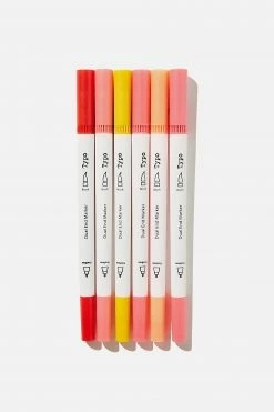 Typo Dual Markers 6Pk