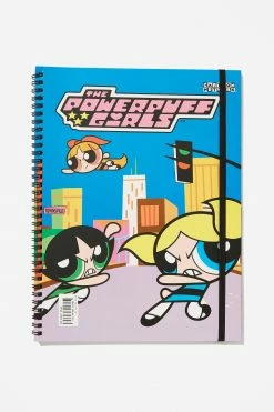 Typo Powerpuff Girls A4 Spinout Notebook Recycled
