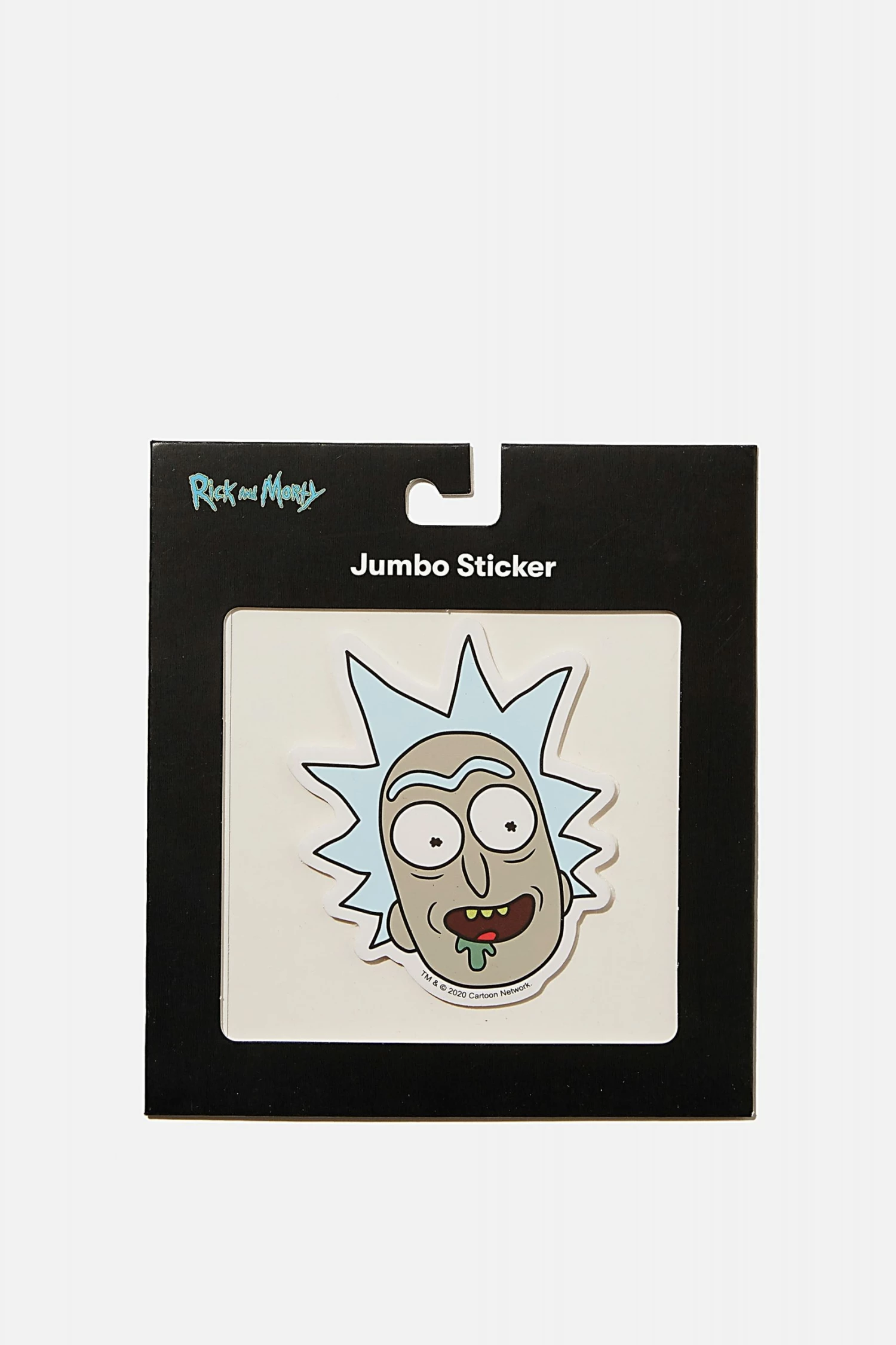 Typo Rick & Morty Jumbo Sticker 1 Typo Rick & Morty Jumbo Sticker