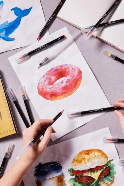 Typo Watercolour Brush Pen 20Pk