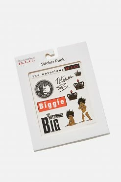 Typo Biggie Smalls Sticker Pack