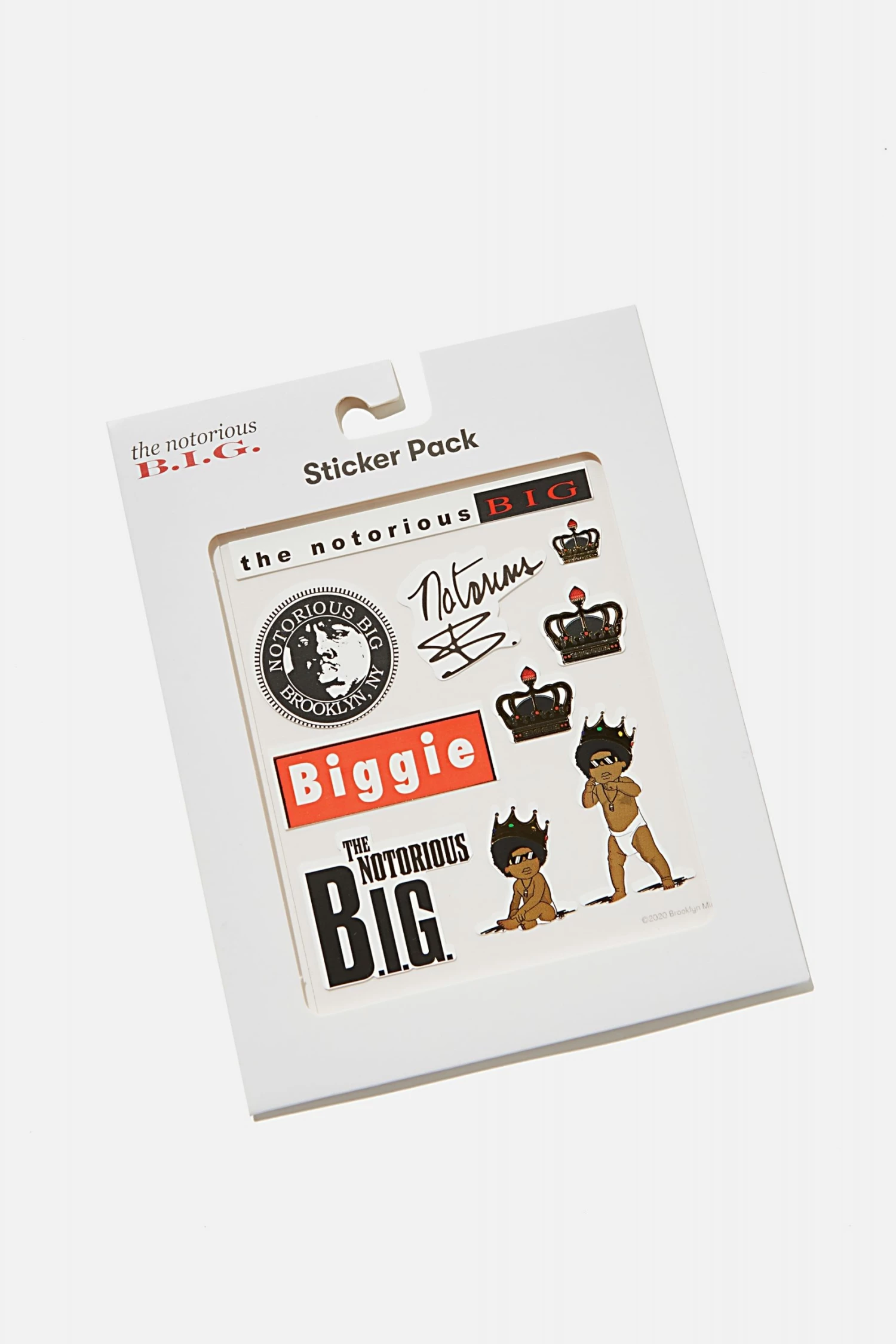 Typo Biggie Smalls Sticker Pack 1 Typo Biggie Smalls Sticker Pack