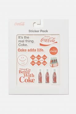 Typo Coca Cola Sticker Pack