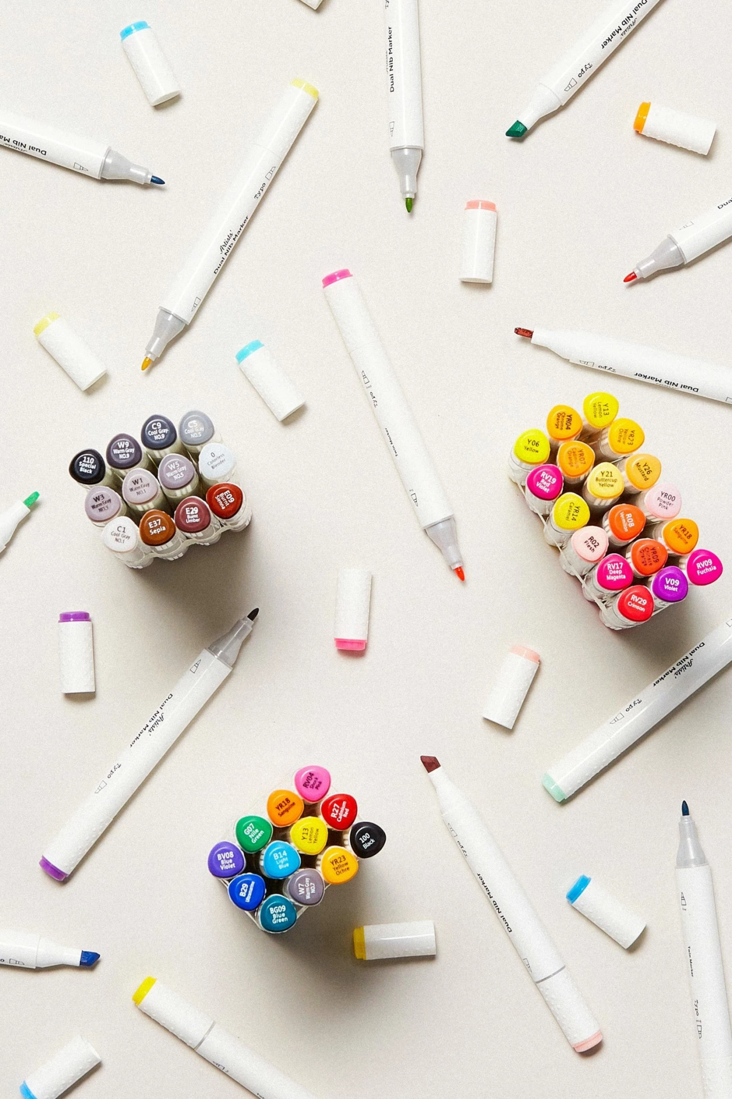 Typo Artists Dual Nib Marker 12Pk 4 Typo Artists Dual Nib Marker 12Pk - Image 4