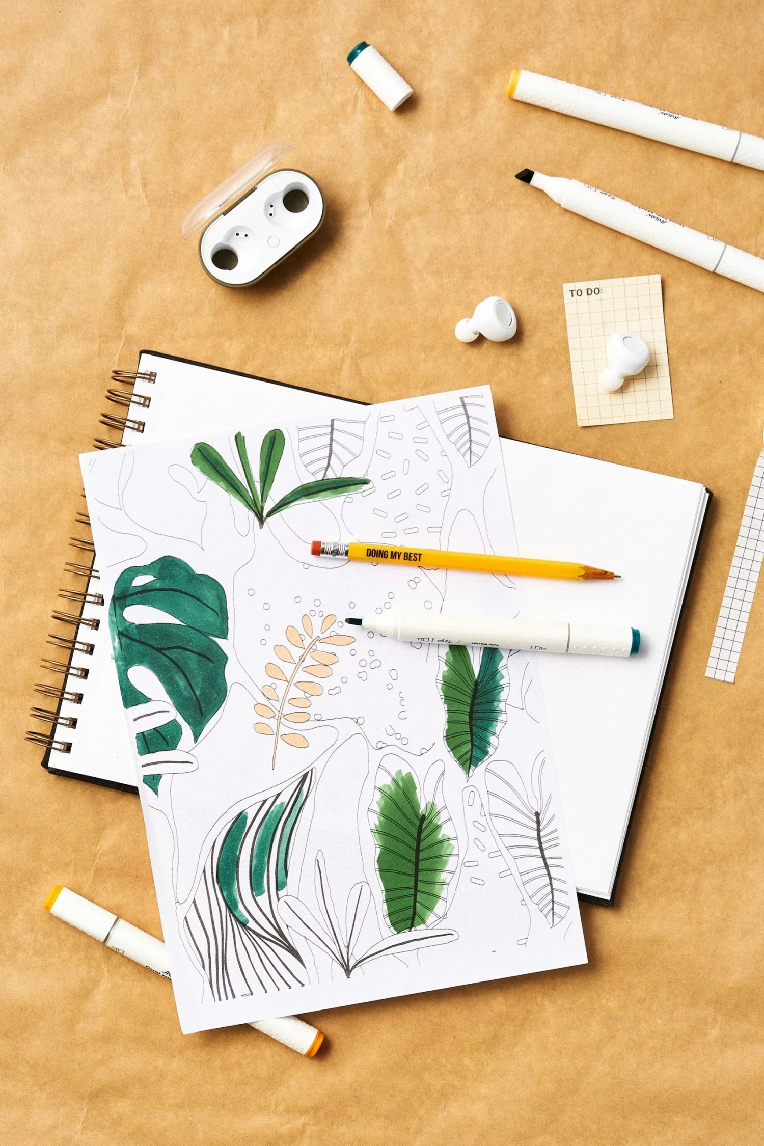 Typo A4 Spiral Sketch Book 2 Typo A4 Spiral Sketch Book - Image 2