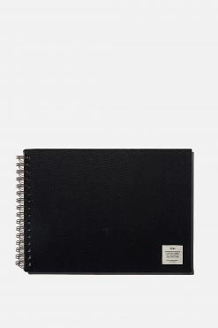 Typo A4 Spiral Sketch Book