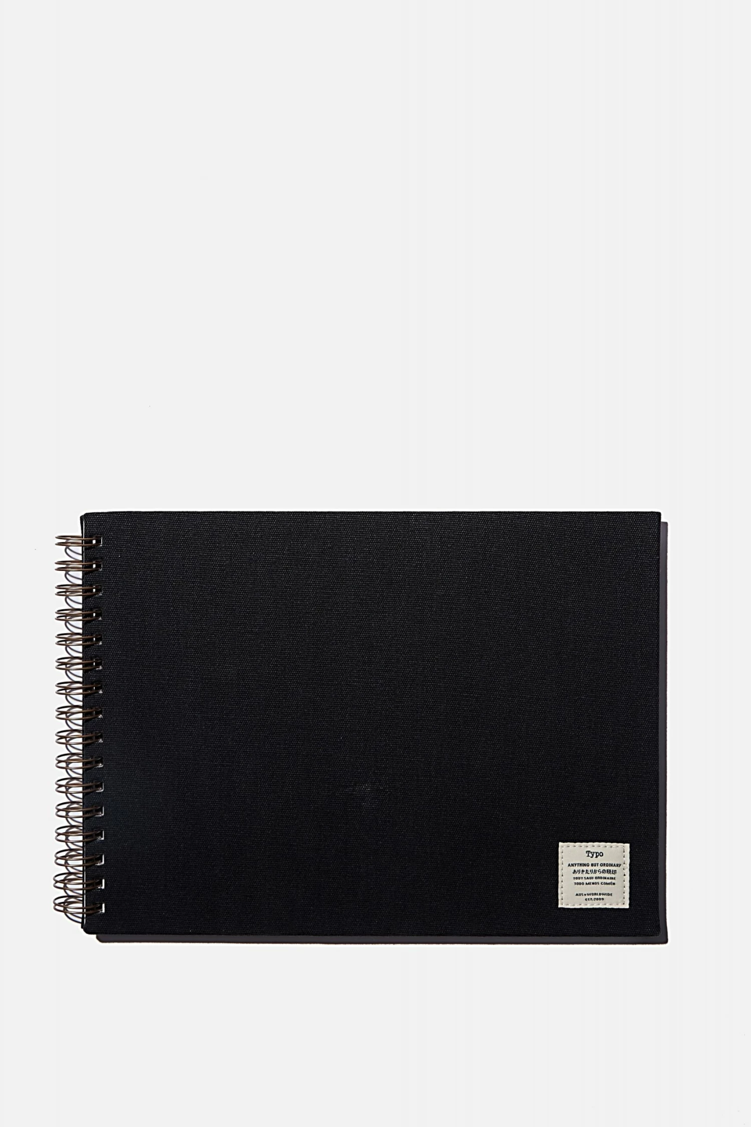 Typo A4 Spiral Sketch Book 1 Typo A4 Spiral Sketch Book