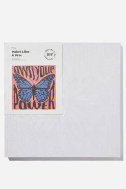 Typo Paint By Numbers 40 X 40