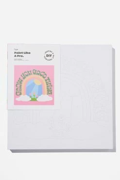 Typo Paint By Numbers 40 X 40