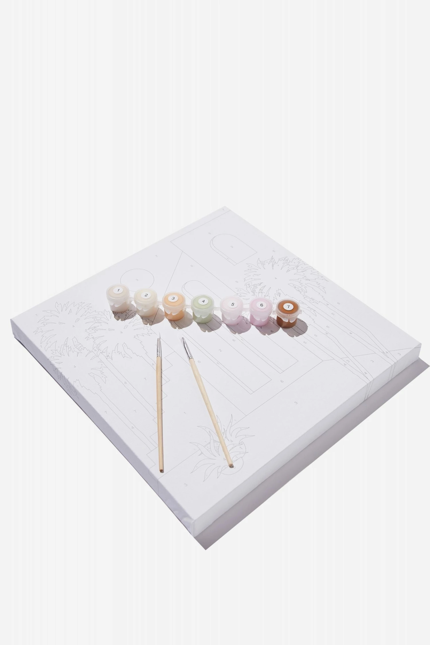 Typo Paint By Numbers 30 X 30 2 Typo Paint By Numbers 30 X 30 - Image 2