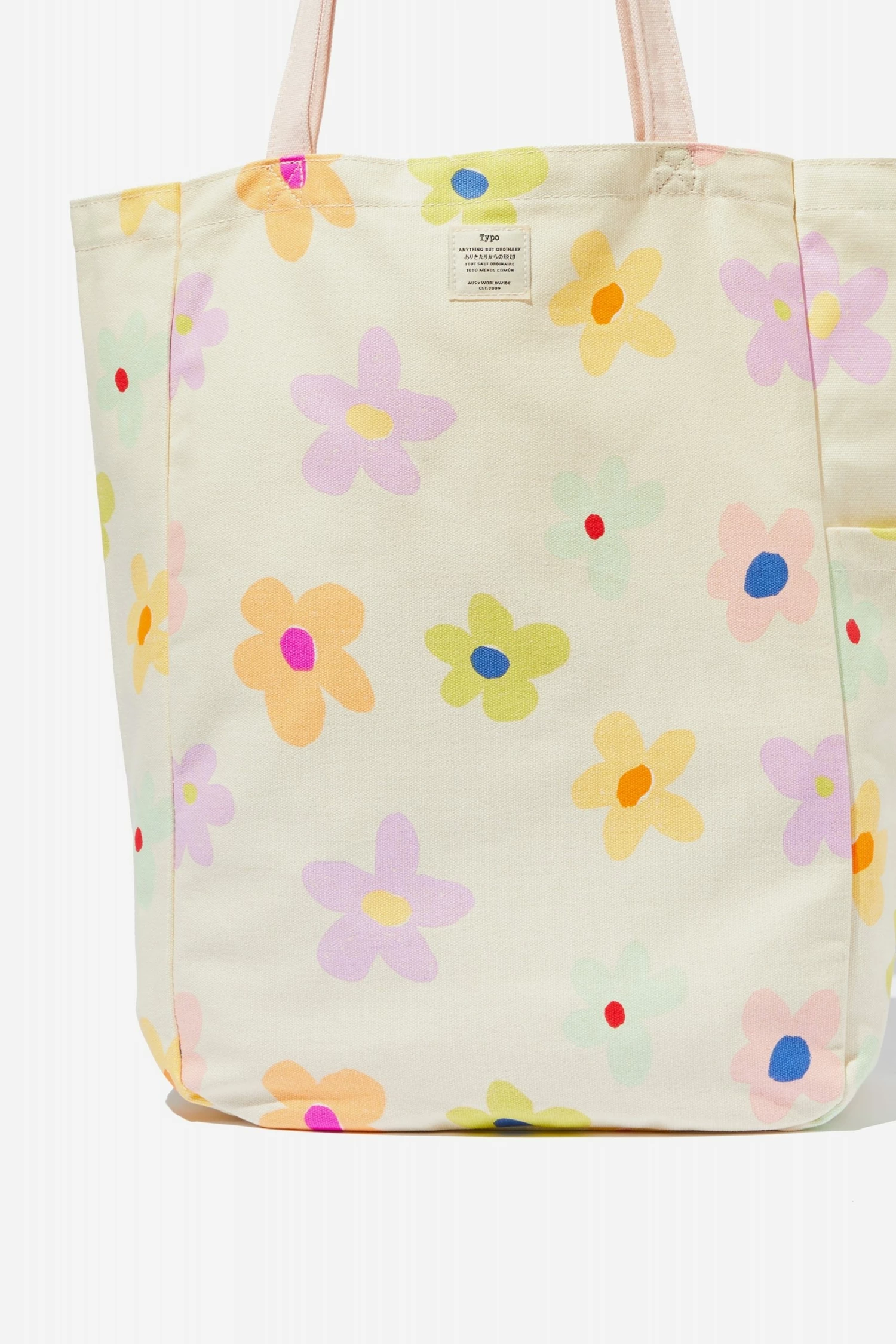 Typo Art Tote Bag 3 Typo Art Tote Bag - Image 3