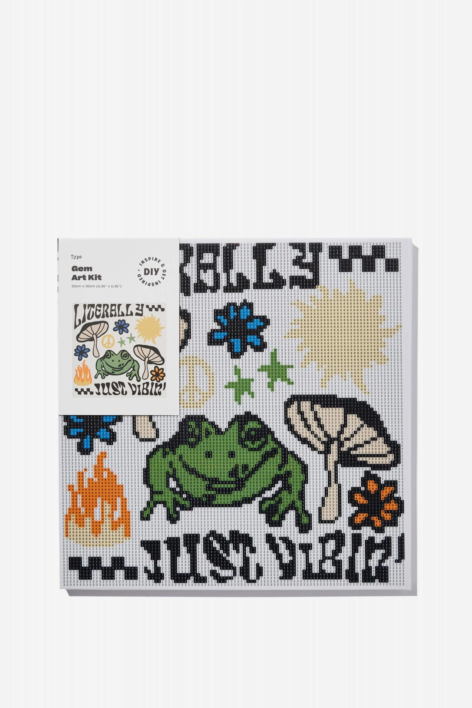 Typo DIY Gem Art Kit 30 X 30 2 Typo DIY Gem Art Kit 30 X 30 - Image 2