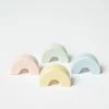 Typo Ceramic Card Holder 4 Pack