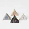 Typo Ceramic Card Holder 4 Pack